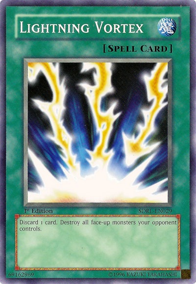 Lightning Vortex [SDRL-EN029] Common Yu-Gi-Oh!