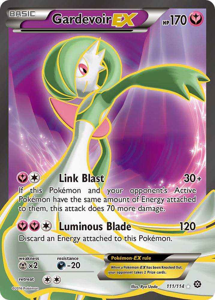Gardevoir EX (111/114) [XY: Steam Siege] Pokémon