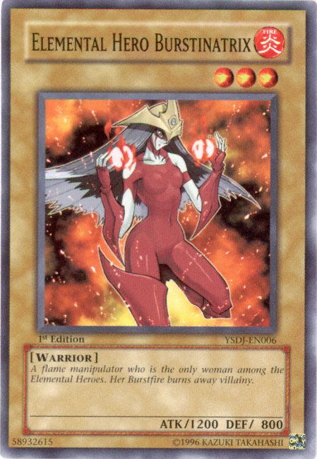 Elemental HERO Burstinatrix [YSDJ-EN006] Common Yu-Gi-Oh!