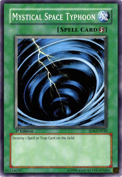 Mystical Space Typhoon [SD6-EN018] Common Yu-Gi-Oh!
