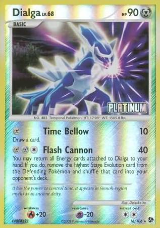 Dialga (16/106) [Burger King Promos: 2009 Collection] Pokémon