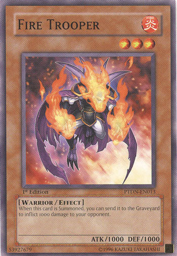 Fire Trooper [PTDN-EN013] Common Yu-Gi-Oh!