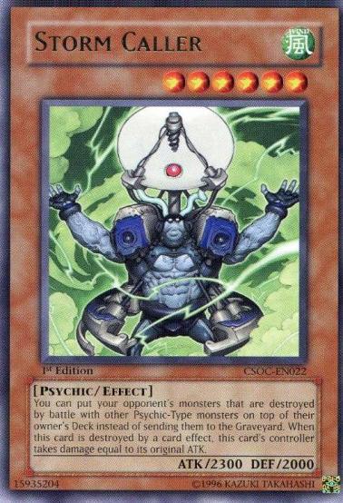 Storm Caller [CSOC-EN022] Rare Yu-Gi-Oh!