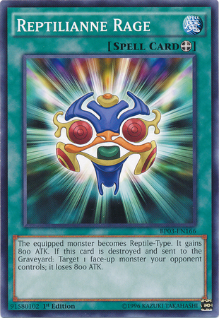 Reptilianne Rage [BP03-EN166] Common Yu-Gi-Oh!
