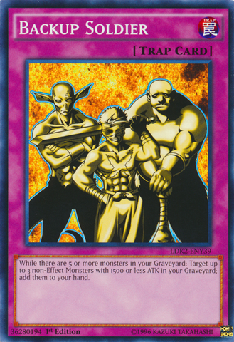 Backup Soldier [LDK2-ENY39] Common Yu-Gi-Oh!