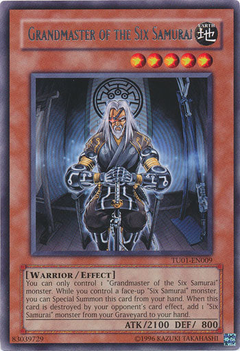Grandmaster of the Six Samurai [TU01-EN009] Rare Yu-Gi-Oh!