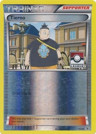 Tierno (39/39) (League Promo) [XY: Kalos Starter Set] Pokémon