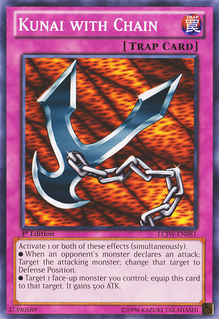 Kunai with Chain [LCJW-EN081] Common Yu-Gi-Oh!