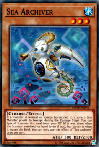 Sea Archiver [OP12-EN016] Common Yu-Gi-Oh!
