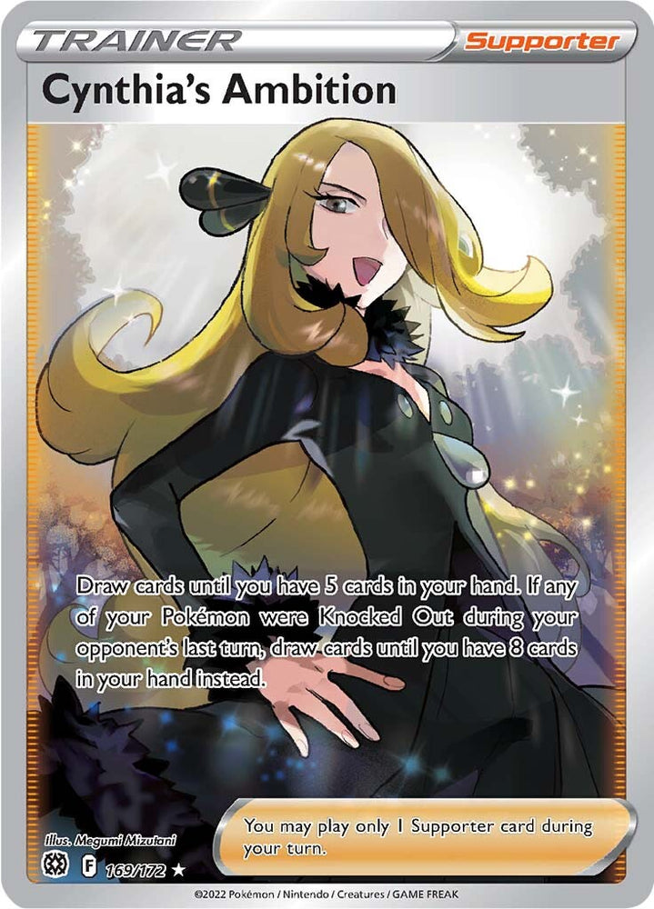 Cynthia's Ambition (169/172) [Sword & Shield: Brilliant Stars] Pokémon