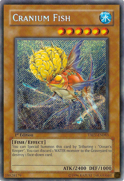Cranium Fish [TAEV-EN083] Secret Rare Yu-Gi-Oh!