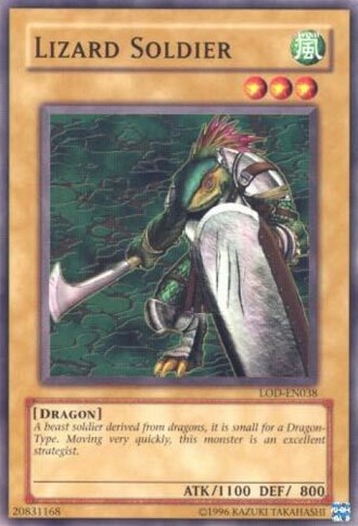 Lizard Soldier [LOD-EN038] Common Yu-Gi-Oh!