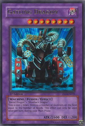 Gatling Dragon [FET-EN035] Ultra Rare Yu-Gi-Oh!