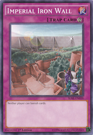 Imperial Iron Wall [SDSE-EN038] Common Yu-Gi-Oh!