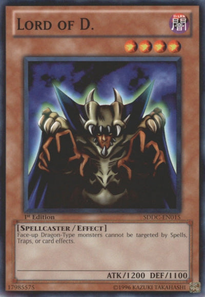 Lord of D. [SDDC-EN015] Common Yu-Gi-Oh!