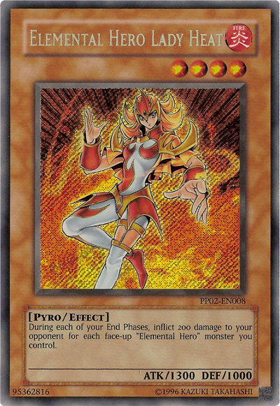 Elemental Hero Lady Heat [PP02-EN008] Secret Rare Yu-Gi-Oh!