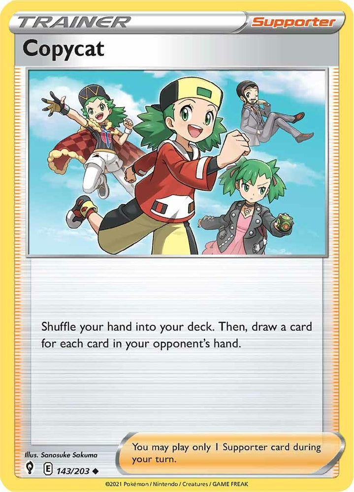 Copycat (143/203) [Sword & Shield: Evolving Skies] Pokémon