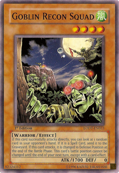 Goblin Recon Squad [LODT-EN033] Common Yu-Gi-Oh!