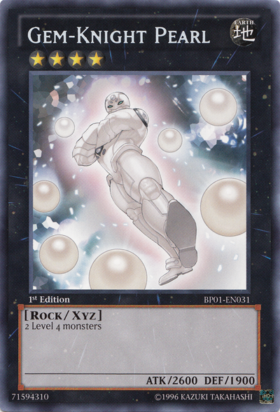 Gem-Knight Pearl [BP01-EN031] Rare Yu-Gi-Oh!
