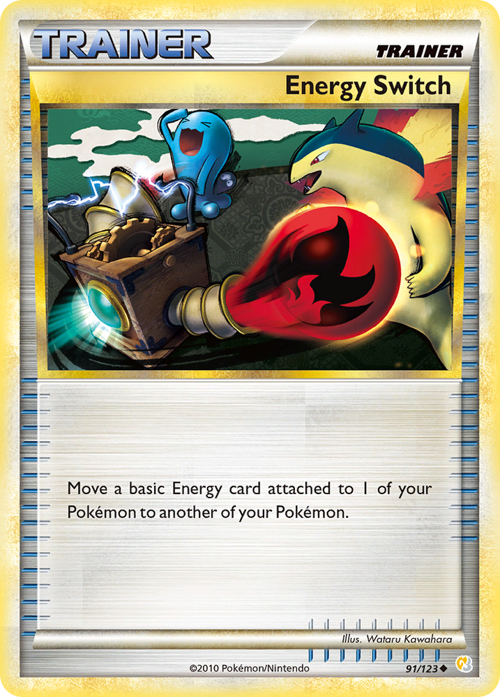 Energy Switch (91/123) [HeartGold & SoulSilver: Base Set] Pokémon