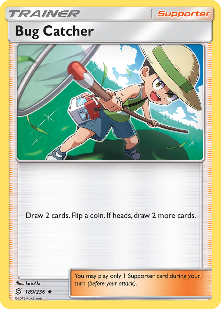 Bug Catcher (189/236) [Sun & Moon: Unified Minds] Pokémon