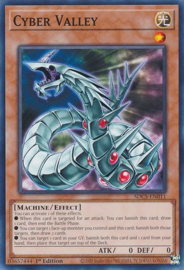 Cyber Valley [SDCS-EN011] Common Yu-Gi-Oh!