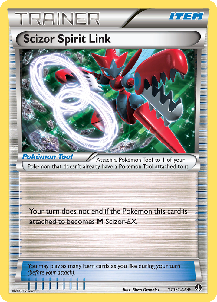 Scizor Spirit Link (111/122) [XY: BREAKpoint] Pokémon