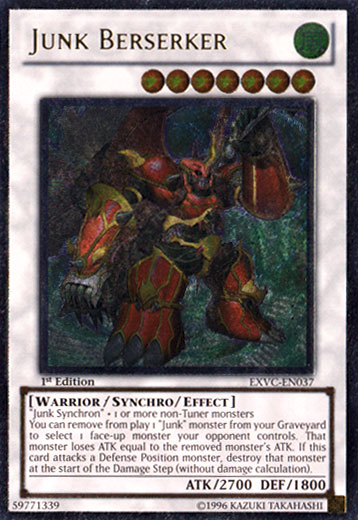 Junk Berserker [EXVC-EN037] Ultimate Rare Yu-Gi-Oh!