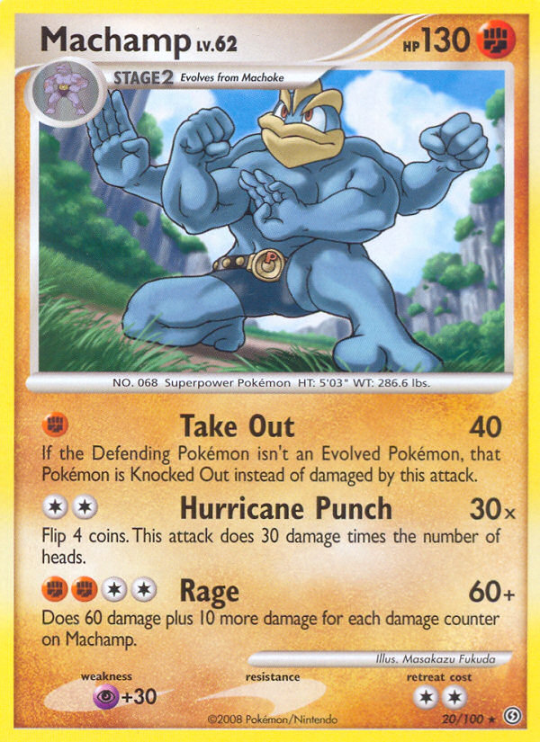 Machamp (20/100) [Diamond & Pearl: Stormfront] Pokémon