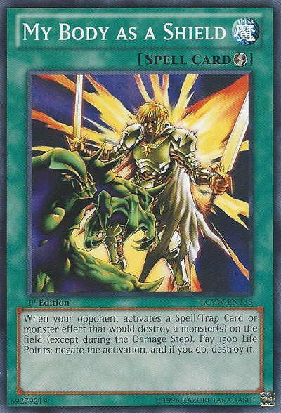 My Body as a Shield [LCYW-EN135] Common Yu-Gi-Oh!