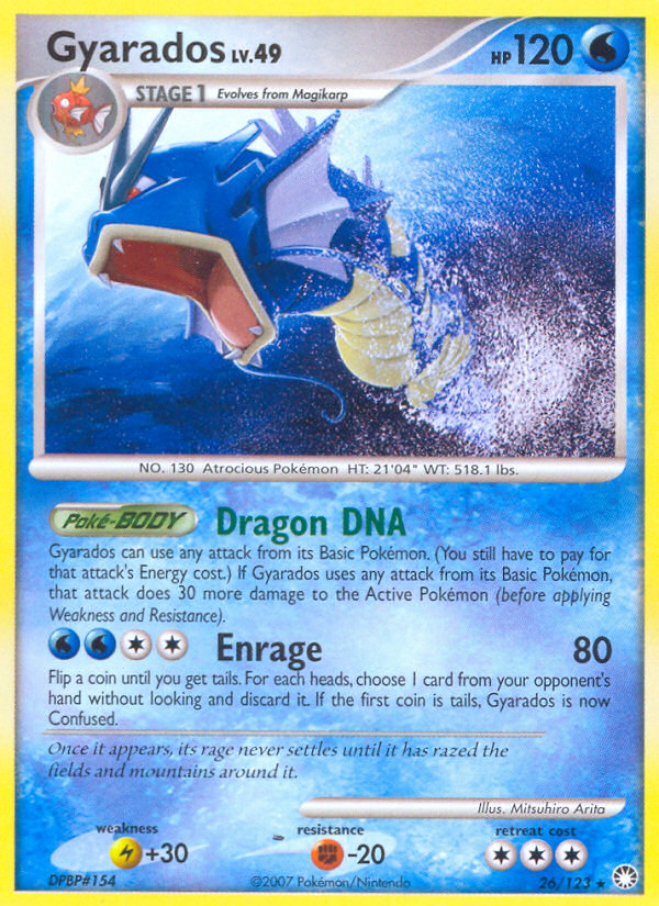 Gyarados (26/123) [Diamond & Pearl: Mysterious Treasures] Pokémon