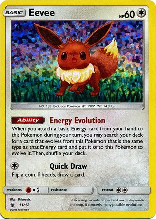 Eevee (11/12) [McDonald's Promos: 2018 Collection] Pokémon