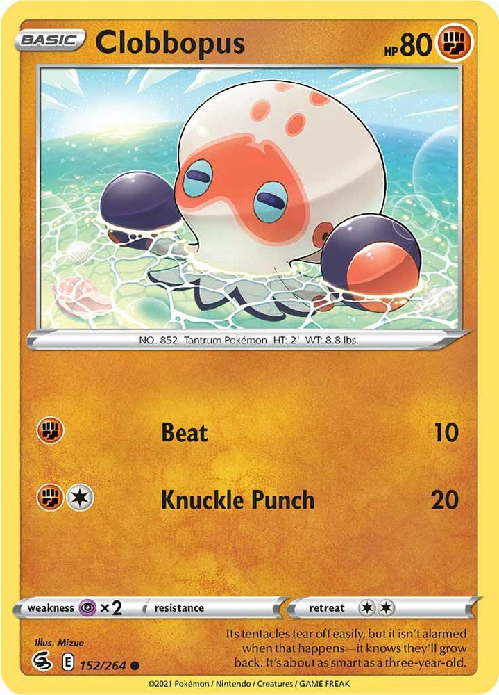 Clobbopus (152/264) [Sword & Shield: Fusion Strike] Pokémon