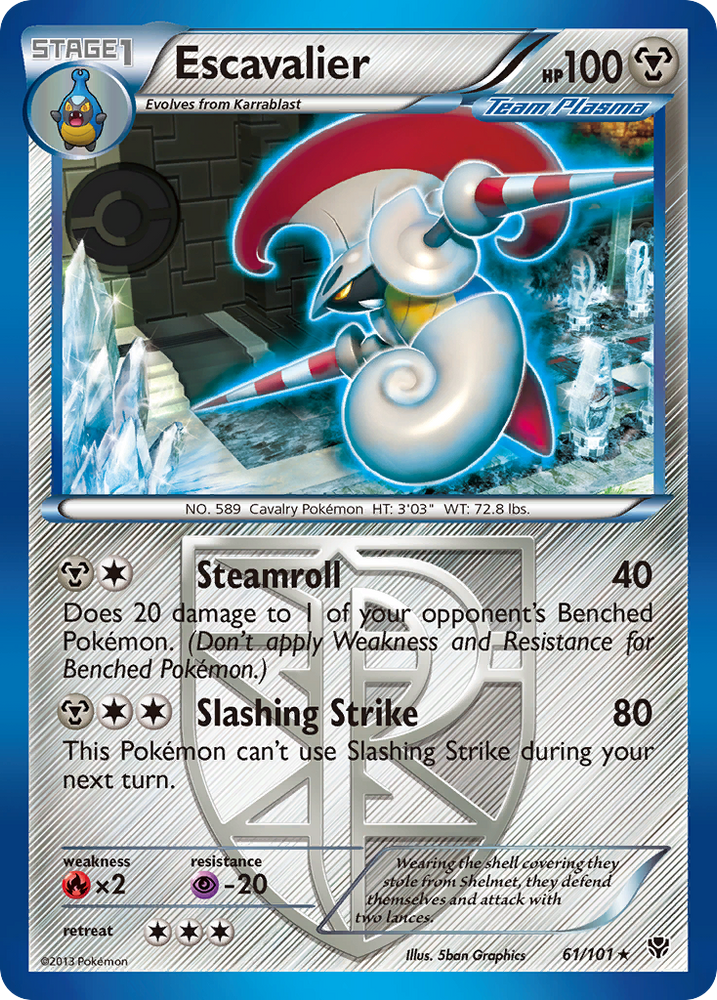 Escavalier (61/101) [Black & White: Plasma Blast] Pokémon