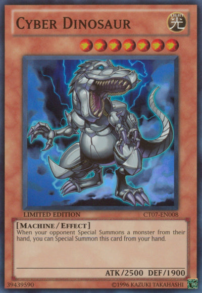 Cyber Dinosaur [CT07-EN008] Super Rare Yu-Gi-Oh!