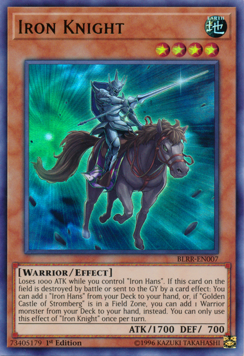 Iron Knight [BLRR-EN007] Ultra Rare Yu-Gi-Oh!