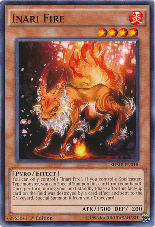 Inari Fire [SDMP-EN018] Common Yu-Gi-Oh!