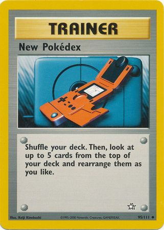 New Pokedex (95/111) [Neo Genesis Unlimited] Pokémon