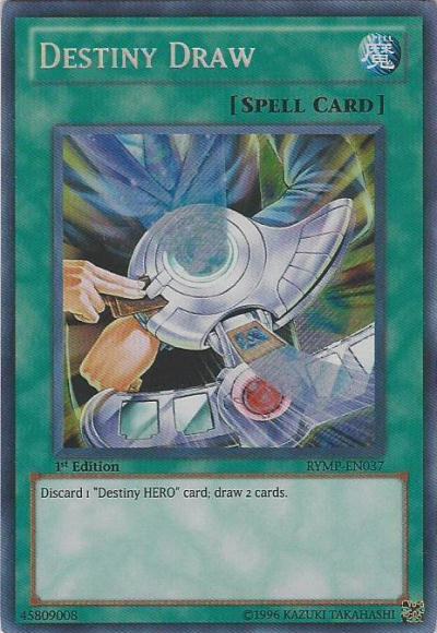 Destiny Draw [RYMP-EN037] Secret Rare Yu-Gi-Oh!