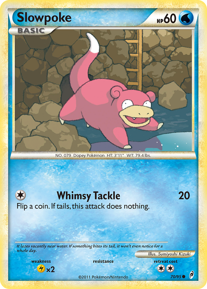 Slowpoke (70/95) [HeartGold & SoulSilver: Call of Legends] Pokémon