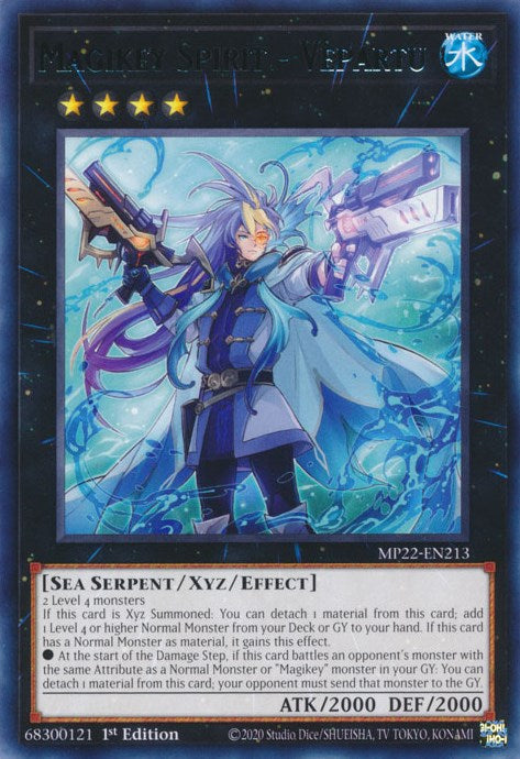 Magikey Spirit - Vepartu [MP22-EN213] Rare Yu-Gi-Oh!