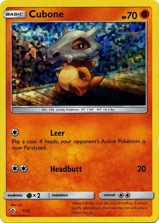 Cubone (7/12) [McDonald's Promos: 2018 Collection] Pokémon