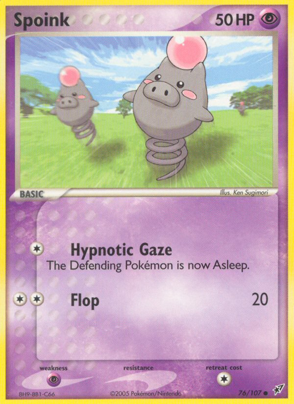 Spoink (76/107) [EX: Deoxys] Pokémon