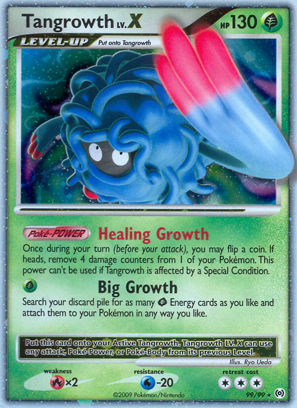 Tangrowth LV.X (99/99) [Platinum: Arceus] Pokémon