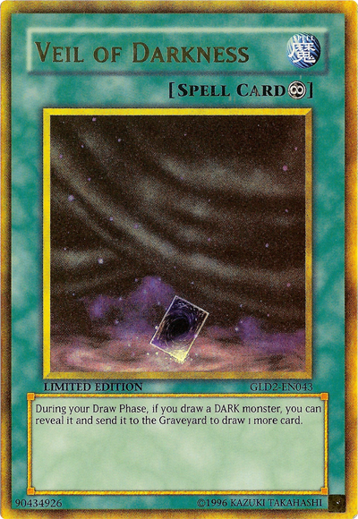 Veil of Darkness [GLD2-EN043] Ultra Rare Yu-Gi-Oh!
