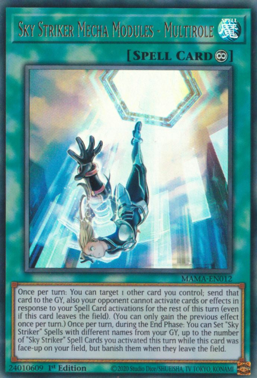 Sky Striker Mecha Modules - Multirole [MAMA-EN012] Ultra Rare Yu-Gi-Oh!