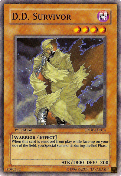 D.D. Survivor [SDDE-EN014] Common Yu-Gi-Oh!