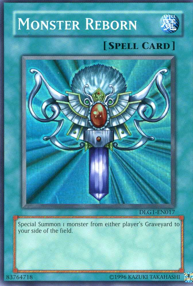 Monster Reborn [DLG1-EN017] Super Rare Yu-Gi-Oh!