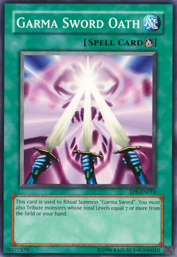 Garma Sword Oath [TP8-EN010] Common Yu-Gi-Oh!