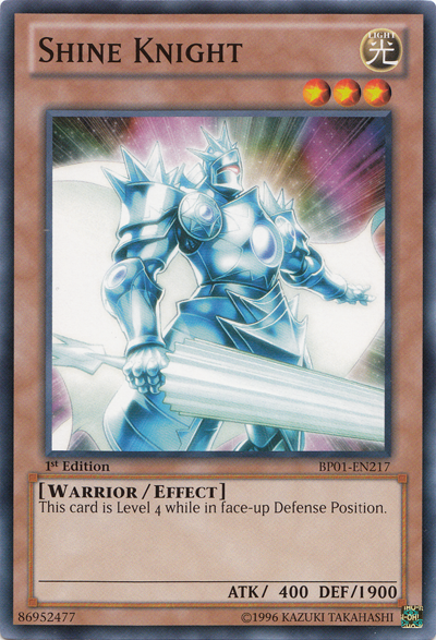 Shine Knight [BP01-EN217] Common Yu-Gi-Oh!